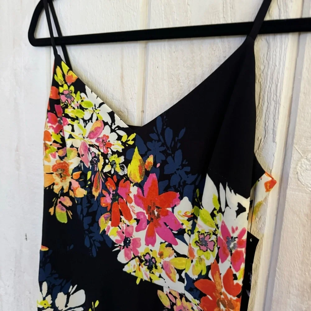 Maggy London Size 2 Maxi Long Floral Dress - Picture 5 of 12